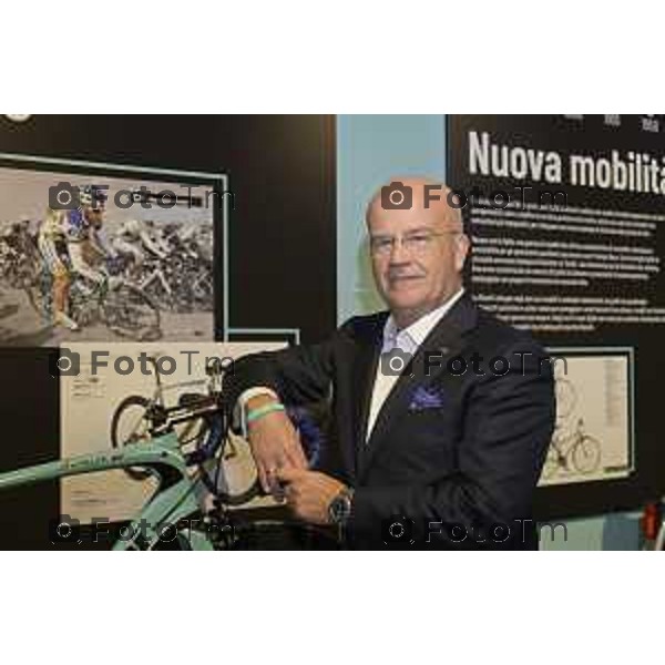 Bergamo 28 ottobre 2026, il CEO Tony Grimaldi ha inaugurato ufficialmente il nuovo Museo Storico della Bianchi a Treviglio. cronaca Bergamo Italia Foto Tiziano Manzoni Lapresse