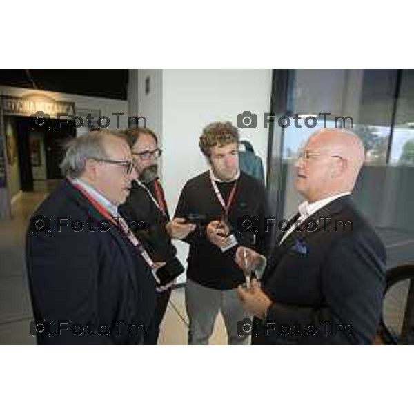 Bergamo 28 ottobre 2026, il CEO Tony Grimaldi ha inaugurato ufficialmente il nuovo Museo Storico della Bianchi a Treviglio. cronaca Bergamo Italia Foto Tiziano Manzoni Lapresse