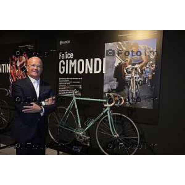 Bergamo 28 ottobre 2026, il CEO Tony Grimaldi ha inaugurato ufficialmente il nuovo Museo Storico della Bianchi a Treviglio. cronaca Bergamo Italia Foto Tiziano Manzoni Lapresse