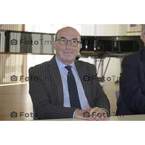 Presentazione del nuovo direttore del Politecnico delle Arti di Bergamo, Prof. Giacomo Fornari. 29 ottobre 2026 cronaca Bergamo Italia Foto Tiziano Manzoni Lapresse