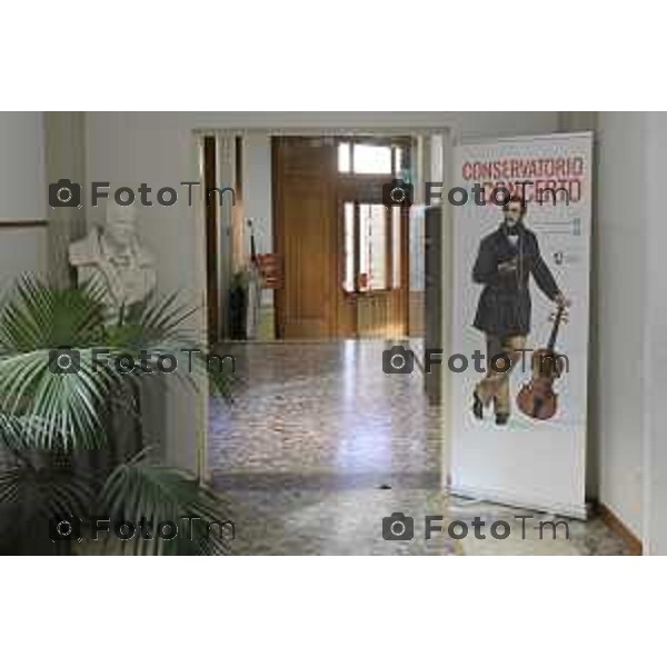 Presentazione del nuovo direttore del Politecnico delle Arti di Bergamo, Prof. Giacomo Fornari.saluto alla Prof.ssa Daniela Giordan 29 ottobre 2026 cronaca Bergamo Italia Foto Tiziano Manzoni Lapresse