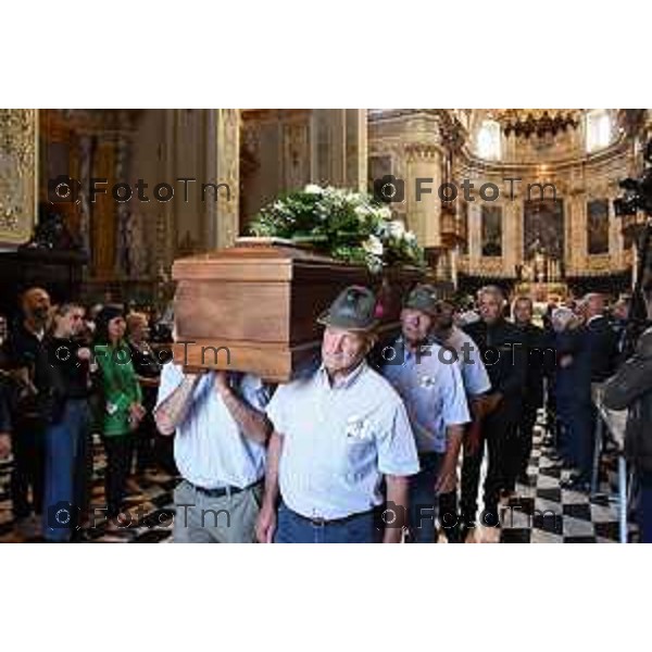 Tiziano Manzoni/ LaPresse 16 Giugno 2022 Bergamo Italia Cronaca Bergamo funerale di Domenico Bosatelli Gewis
