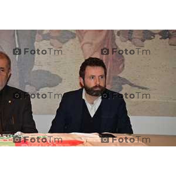 Foto Manzoni Tiziano/LaPresse 13-1-2023Bergamo Italia - Cronaca - Bergamo presentazione candidati Alleanza Verdi e Sinistra ’onorevole Devis Dori