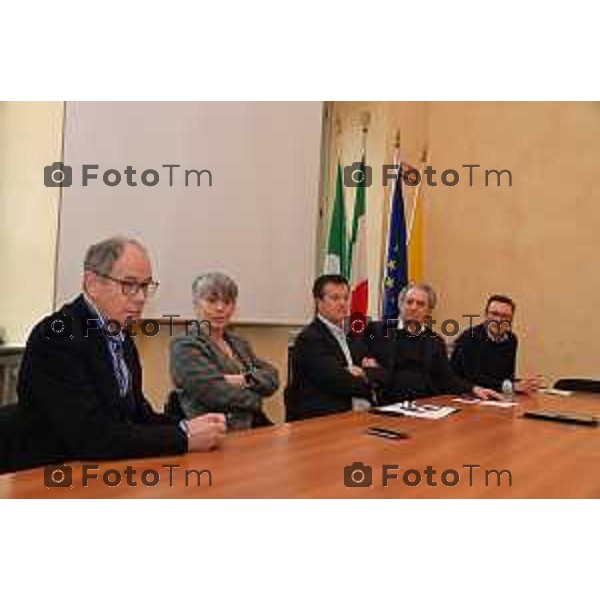 Foto Tiziano Manzoni/LaPresse Bergamo Italia Cronaca Bergamo Presentazione del Politecnico delle Arti con il sindaco Gori