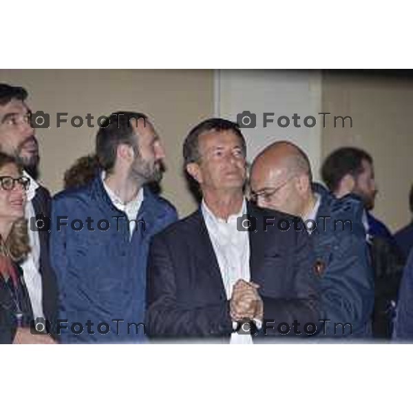foto LaPresse Tiziano Manzoni 24/5//2019 Cronaca Bergamo - ITALIA chiuusura campagna elettorale 2019 gori sindaco nella foto: