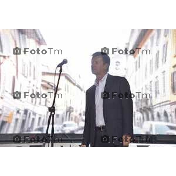 foto LaPresse Tiziano Manzoni 24/5//2019 Cronaca Bergamo - ITALIA chiuusura campagna elettorale 2019 gori sindaco nella foto: